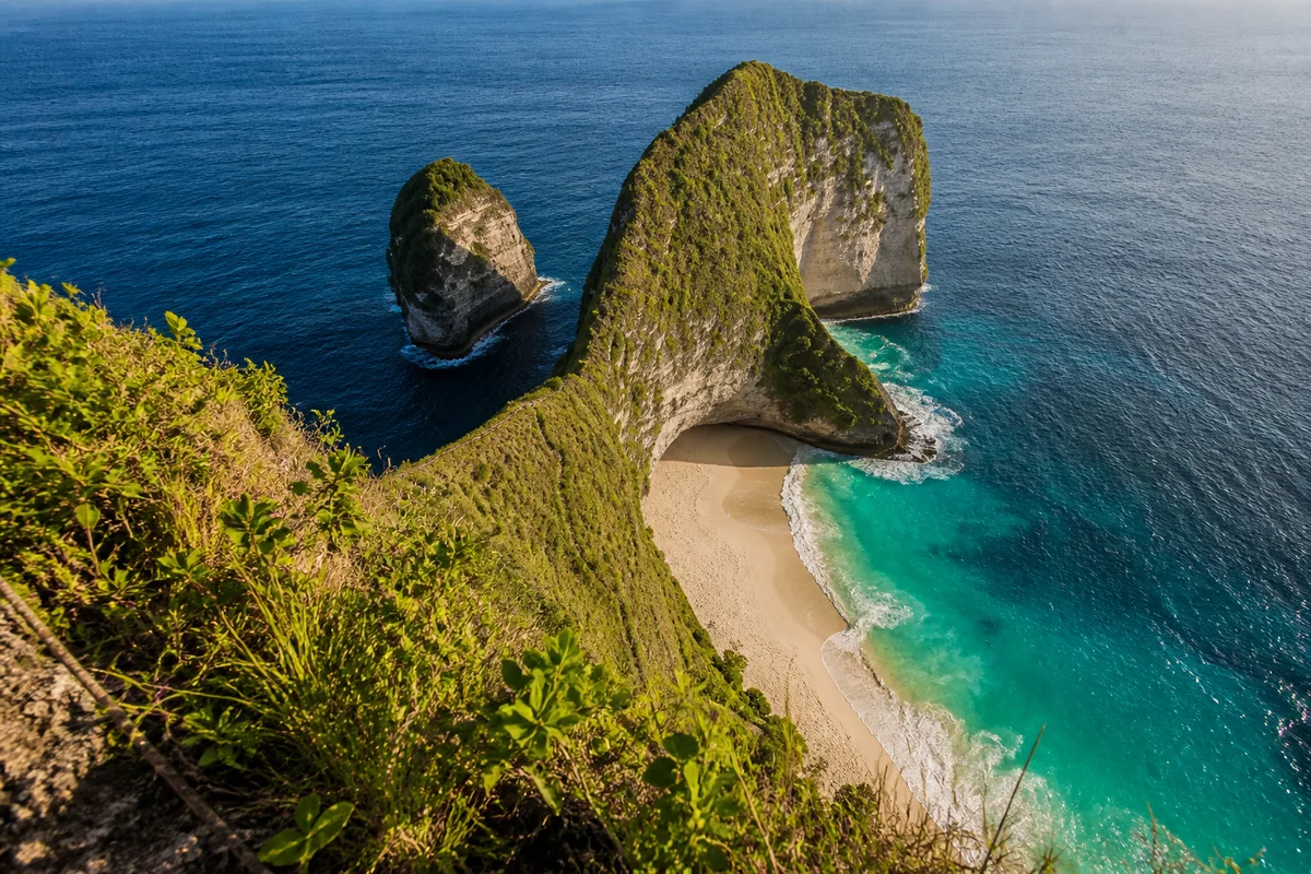 Tebing Kelingking di Nusa Penida, Bali